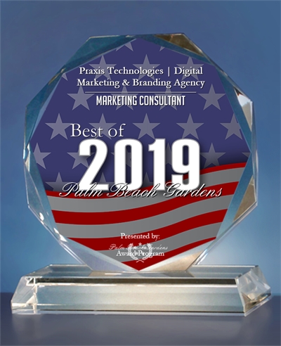 Palm Beach Gardens Award Program | Best Marketing Consultant 2019